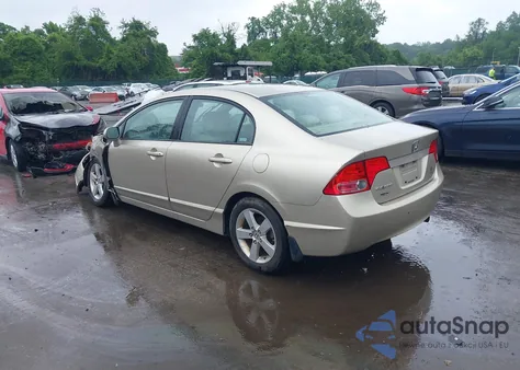 2008 Honda Civic Ex from USA, damaged, VIN 1HGFA16858L117353